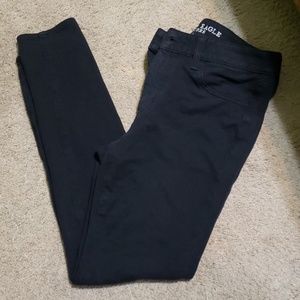 American Eagle Black Knit Jegging